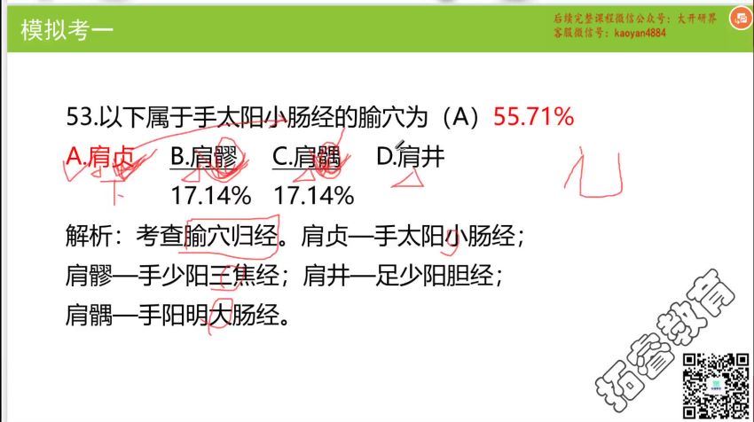 2023考研中医综合：【拓睿】中医（李慧宁 张超） (35.40G)