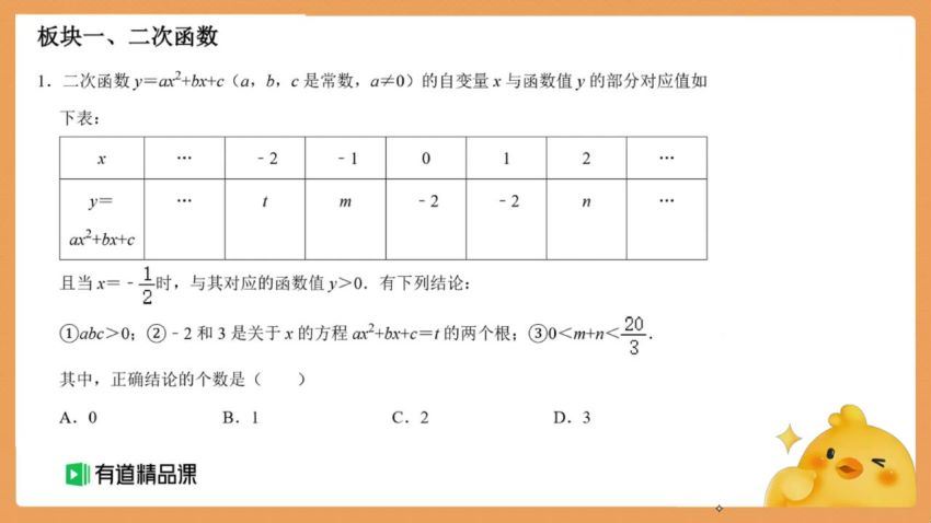 有道精品课初三数学满分中考冲刺班（上） (11.18G)