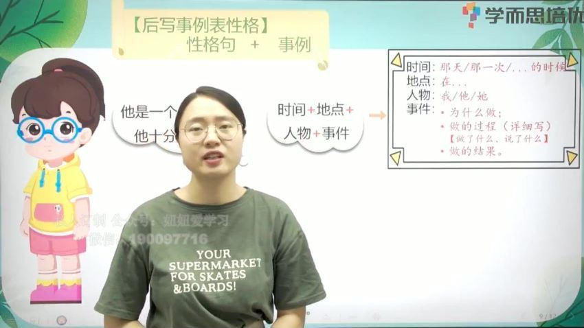 学而思：三年级写人作文技巧 (1.21G)