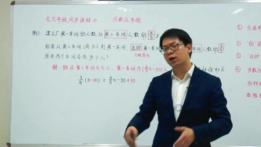 好芳法课堂：王昆仑6年级数学（完结）（高清视频） (2.50G)