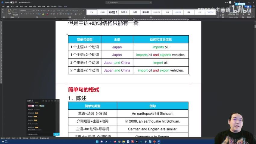 2023高三B站陶然高考英语寒春二轮复习 (51.27G)