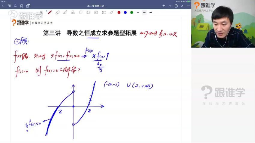 2021高三高途数学赵礼显函数专项 (1.23G)