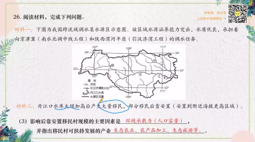 2023高三地理张艳平2022高考真题讲解 (3.42G)