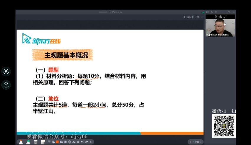 2023考研政治：新东方政治冲刺密训系列（含王一鸣技巧） (23.27G)