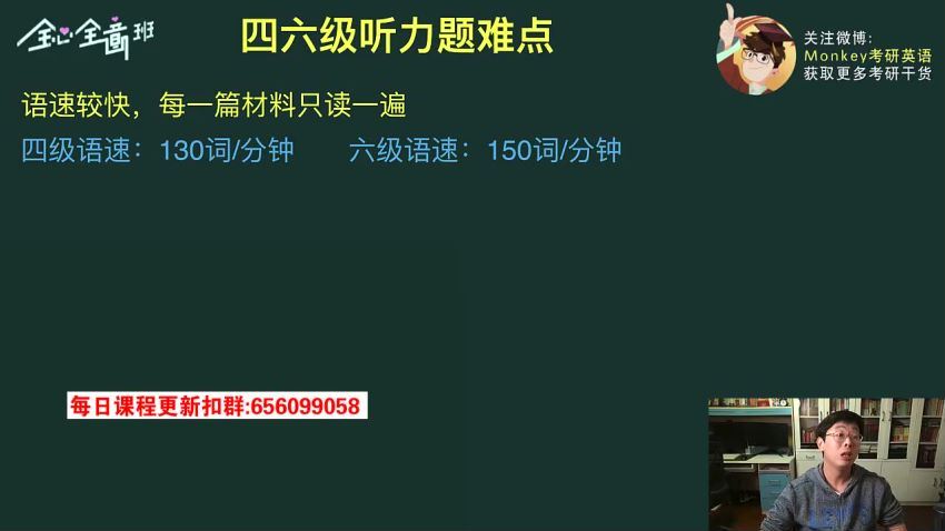 2023年6月英语四级：全新全意全程班[边明锐] (5.71G)