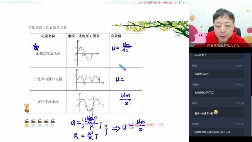 学而思2020寒高二物理寒假目标刘勇（高清视频） (2.60G)