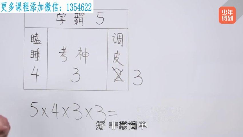 少年得到：【更新中】北大学霸的数理思维课 (4.16G)