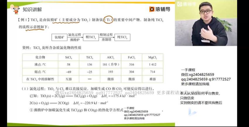 平赫2021春季高三化学清北班 (19.94G)