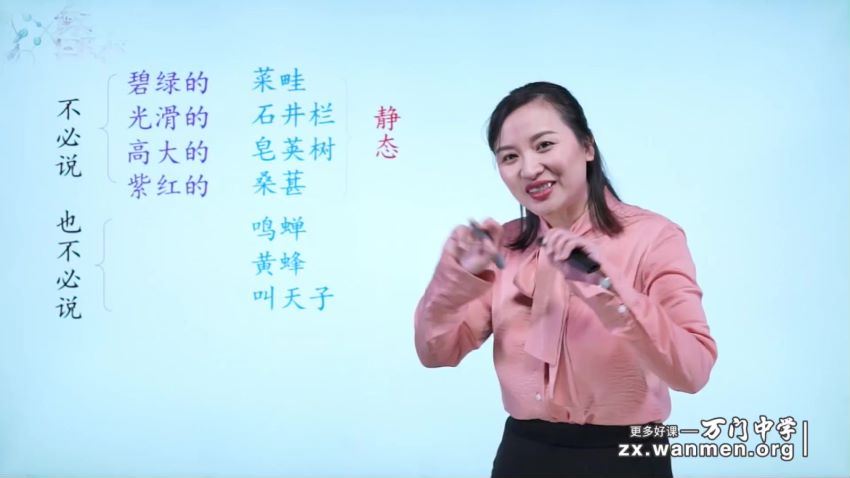 万门中学初中语文深度进阶写作专题48节视频课程 (4.16G)