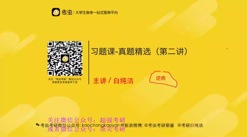 2023考研政治：考虫政治冲刺密训系列 (10.67G)