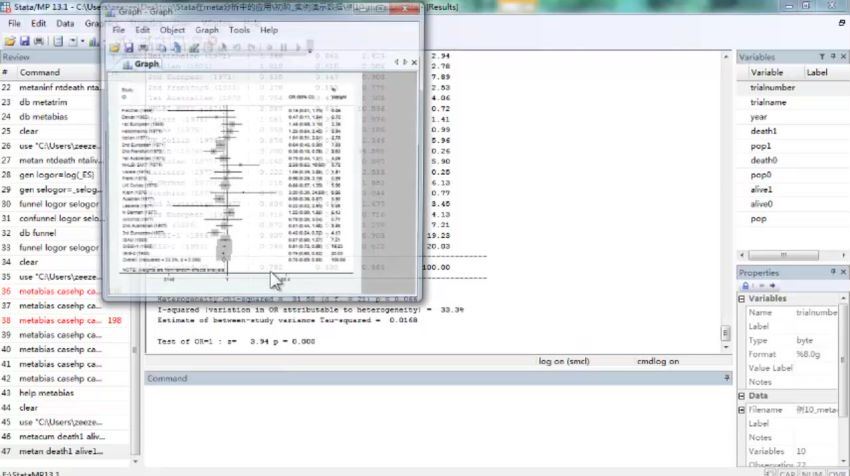 丁香公开课：STATA 软件在Meta分析中的应用 (1.28G)