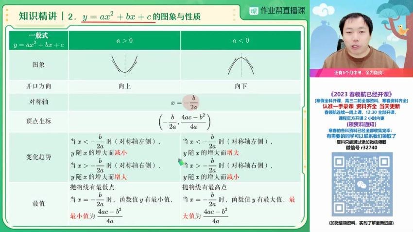 2023作业帮初三数学阚红乾尖端寒假班 (11.48G)