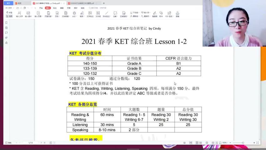 学而思综合强化班ket&pet 2021 (9.08G)