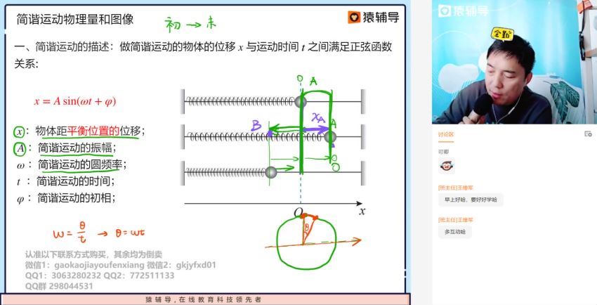 2022高三猿辅导物理郑少龙a+班春季班 (13.68G)