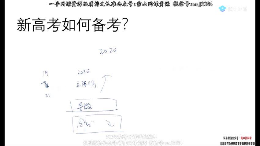 2023高三腾讯数学宋超一轮暑秋 (11.41G)