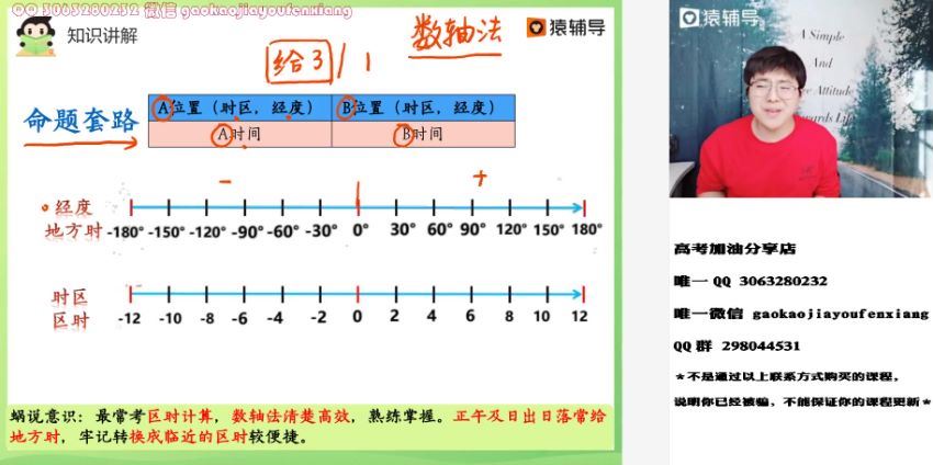 崔亚飞2020地理春季班+寒假班