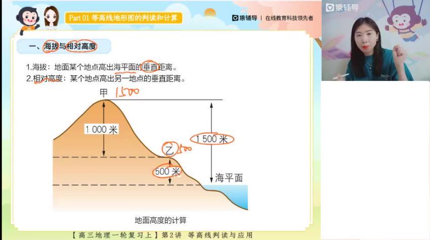 2023高三猿辅导地理朗朗一轮暑假班（通用版） (6.28G)