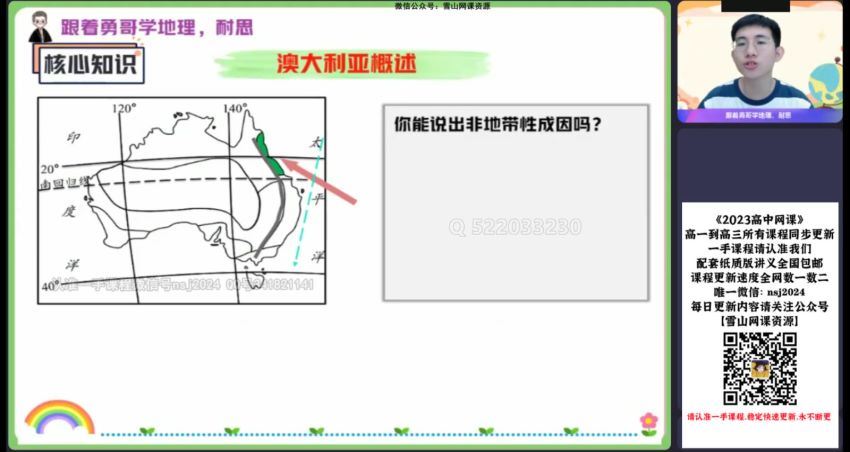 2023高三作业帮地理孙国勇一轮暑假班（a+) (17.85G)
