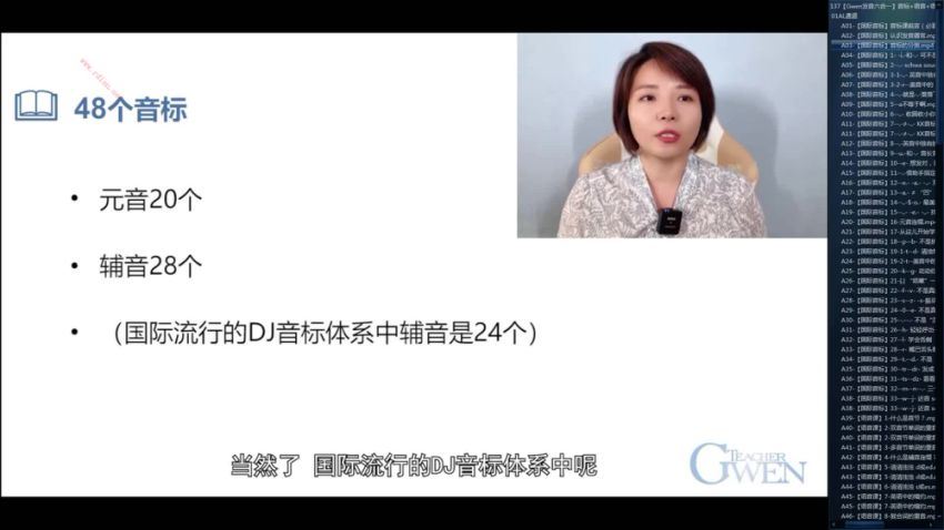 【Gwen发音六合一】音标+语调+自然拼读+影子跟读+答疑纠音 (14.17G)