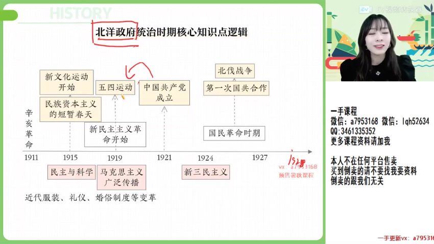 2023高三作业帮历史席月一轮暑假班 (6.28G)